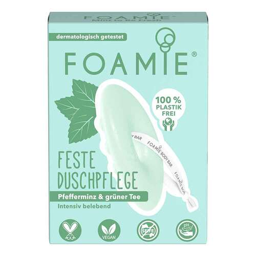 Foamie feste Duschpflege Mint to be fresh Pfefferminz - 1