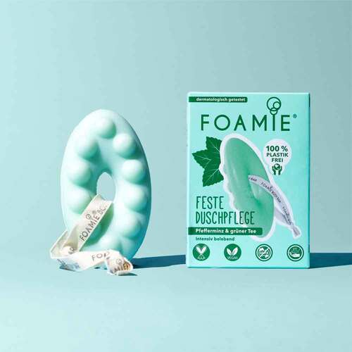 Foamie feste Duschpflege Mint to be fresh Pfefferminz - 3