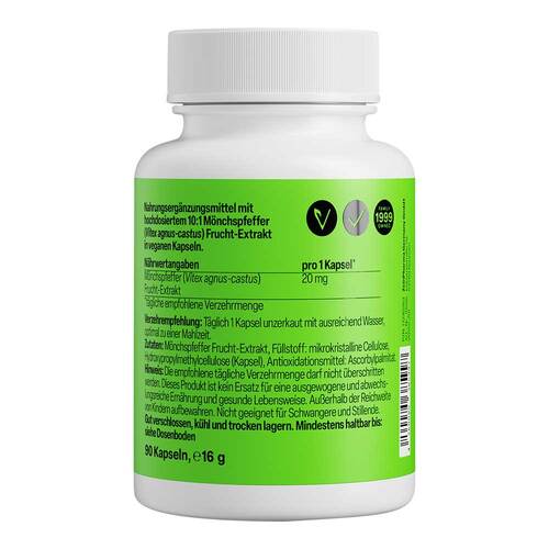 M&ouml;nchspfeffer 20 mg Kapseln Zeinpharma - 2