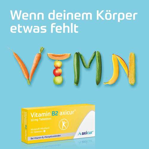 Vitamin B2 axicur® 10 mg Tabletten - 6