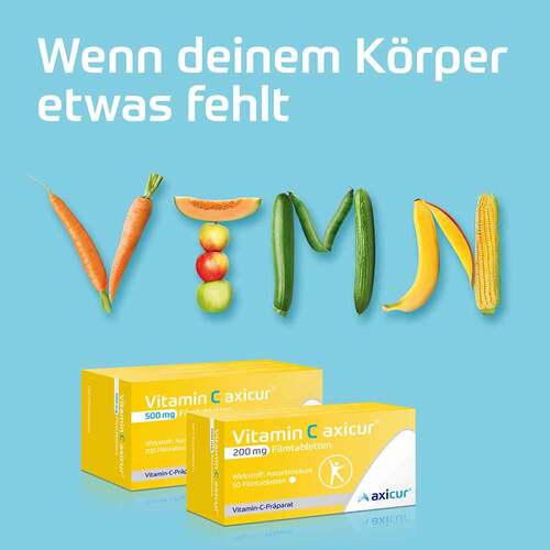 Vitamin C axicur® 200 mg Filmtabletten - 6