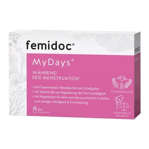 Femidoc Mydays f&uuml;r die Menstruation Kapseln - 1