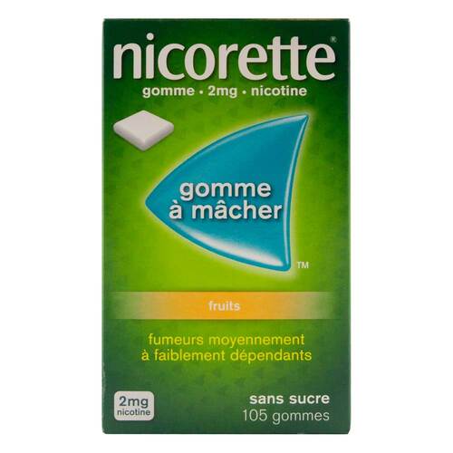 Nicorette 2 mg freshfruit Kaugummi - 1