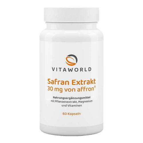 Safran Extrakt 30 mg Kapseln - 1