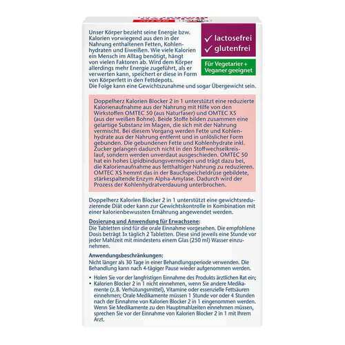 Doppelherz Kalorien Blocker 2 in 1 Tabletten - 4