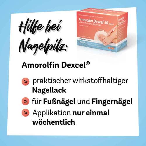 Amorolfin Dexcel® 50 mg/ml wirkstoffhaltiger Nagellack - 2