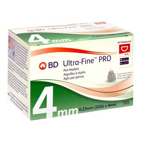 BD Ultra-Fine Pro Pen-Nadeln 4 mm 32 G 0,23 mm - 1