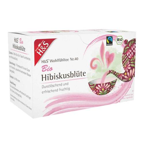H&S Bio Hibiskusblüte Filterbeutel - 1