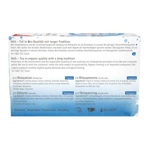 H&S Bio Entspannung Filterbeutel - 2