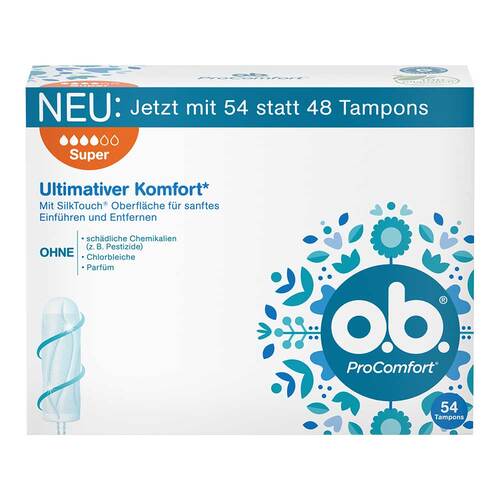 O.B. Tampons Procomfort super - 1