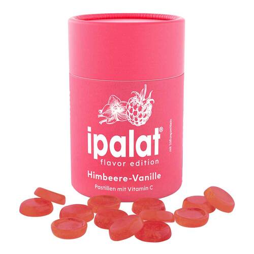 Ipalat Pastillen flavor edition Himbeere-Vanille - 1