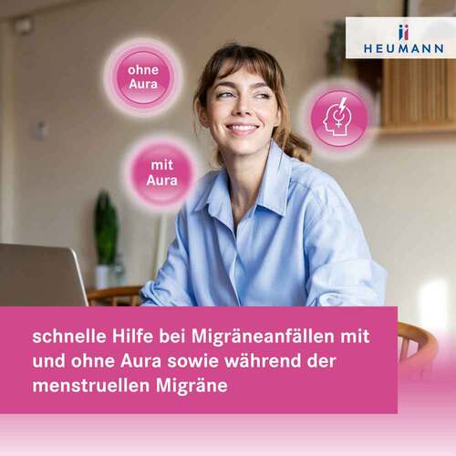 Sumatriptan Heumann bei Migr&auml;ne 50 mg Filmtabletten  - 4