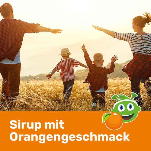 Eunova Junior Sirup mit Orangengeschmack - 3