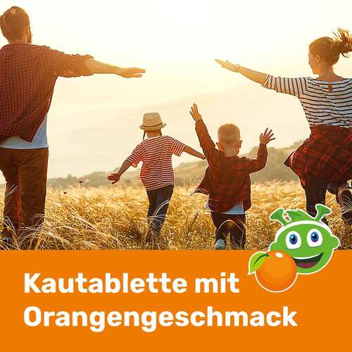 Eunova Junior Kautabletten mit Orangengeschmack - 3