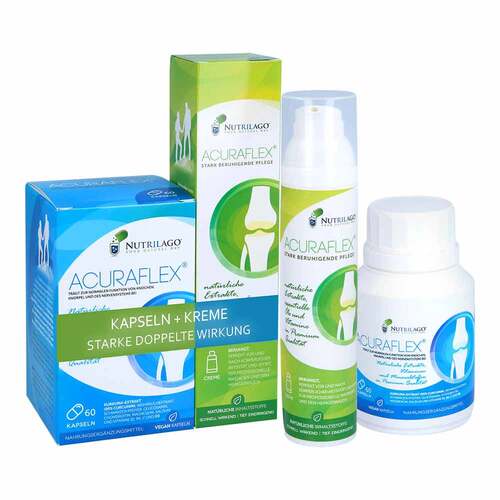 Nutrilago Acuraflex Komplett 60 Kapseln + 100ml Creme Kpg. - 1