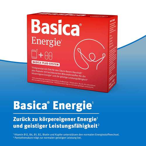 Basica Energie Trinkgranulat + Kapseln f&uuml;r 7 Tage Kpg. - 2