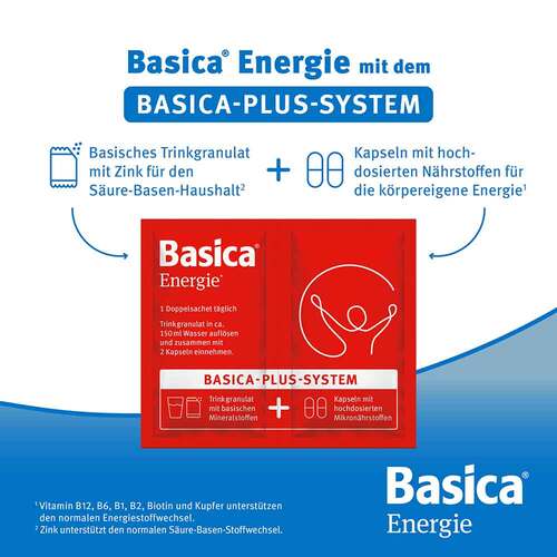 Basica Energie Trinkgranulat + Kapseln - 5