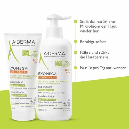 A-Derma Exomega Control Milch r&uuml;ckfettend - 3