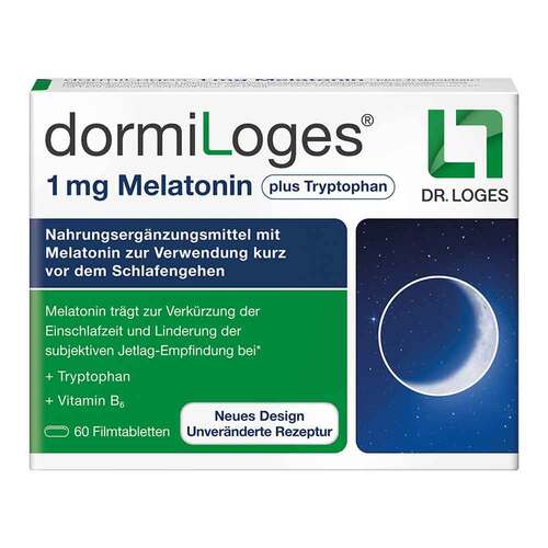 dormiLoges Melatonin plus Tryptophan Filmtabletten - 1