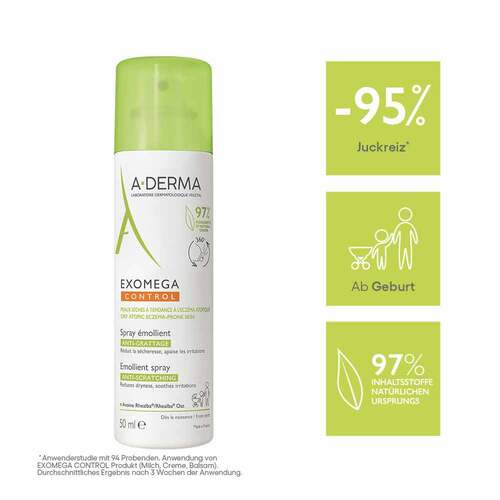 A-Derma Exomega Control Spray r&uuml;ckfettend - 2