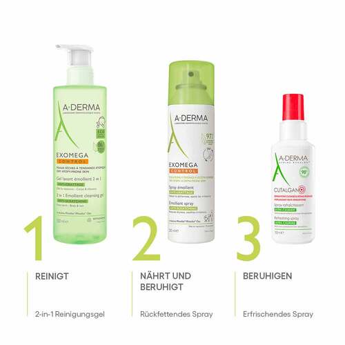 A-Derma Exomega Control Spray r&uuml;ckfettend - 6