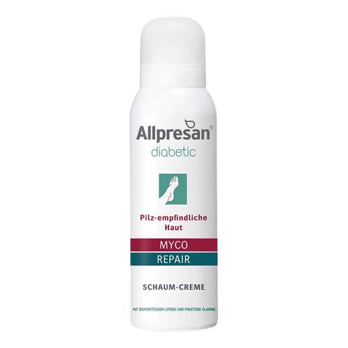 Allpresan diabetic Myco + Repair Schaum-Creme - 1