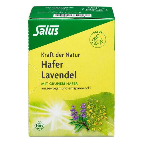 Hafer Lavendel Tee Bio Salus Filterbeutel - 2