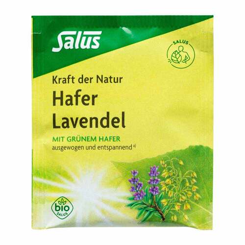 Hafer Lavendel Tee Bio Salus Filterbeutel - 3