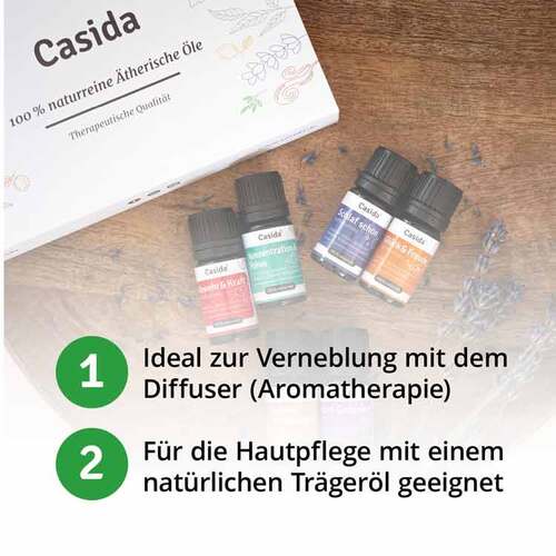 &Auml;therische &Ouml;le Duftmischungen Set naturrein Top 6 - 3