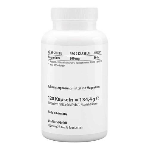 Magnesiummalat 1000 mg Kapseln - 2