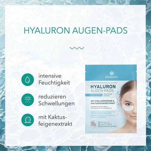 Dermasel Totes Meer Hyaluron Augen-Pads - 2