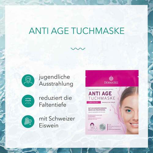 Dermasel Anti-Age Tuchmaske - 2