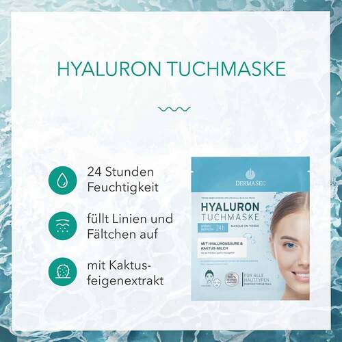 Dermasel Hyaluron Tuchmaske - 2