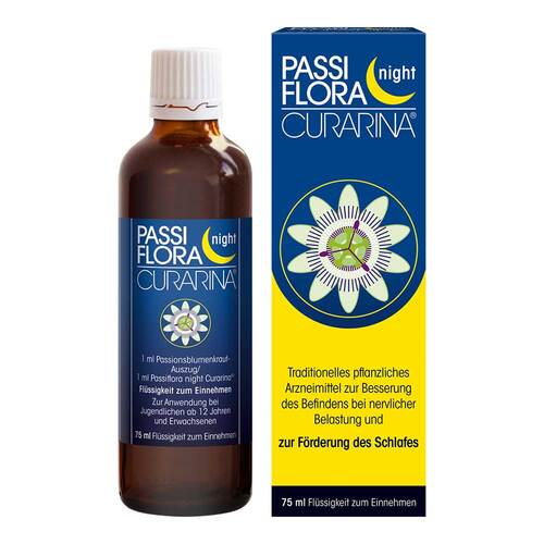 Passiflora Night Curarina Fl&uuml;ssigkeit zum Einnehmen - 1