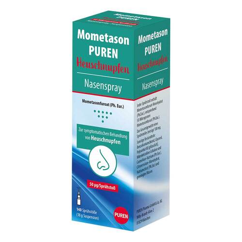 Mometason Puren Heuschnupfenspray 50µg / Spr&uuml;hst.140 - 2