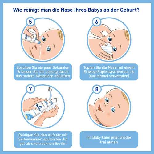 STÉRIMAR™ Verstopfte Nase Baby 2 in 1 Nasenspray &amp; Sp&uuml;lung - 6