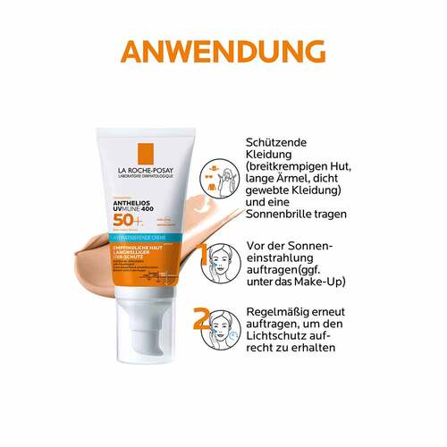 Roche-Posay Anthelios hydratisierende Creme get&ouml;nt LSF 50 +  - 3