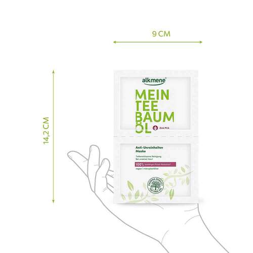 Alkmene Mein Teebaumöl Anti-Unreinheiten Maske - 2