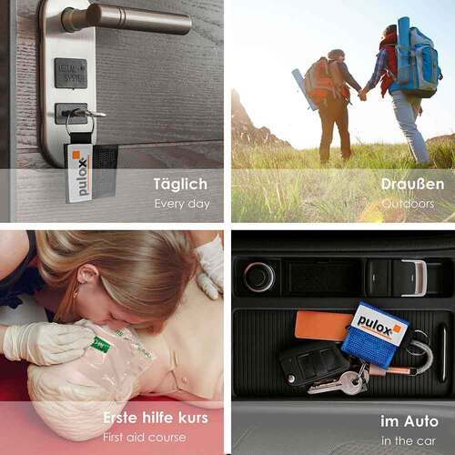 Pulox Respi-Key Beatmungsbeutel Anhänger pink - 4