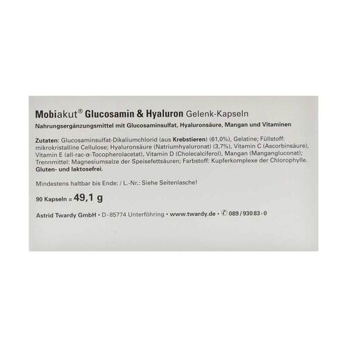 Mobiakut Glucosamin &amp; Hyaluron Gelenk-Kapseln - 3