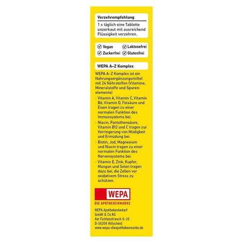 Wepa A-Z Komplex Tabletten - 2