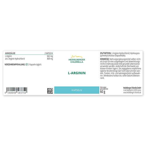 L-Arginin Kapseln - 2