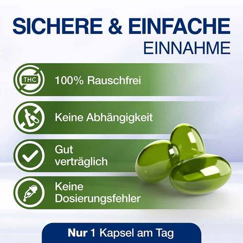 Gelencium Cannabis Plus Kapseln mit Vitamin B12 - 5