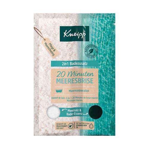 Kneipp 2in1 Badezusatz 20 Minuten Meeresbrise 40g + 10ml - 1