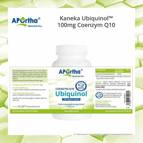 Kaneka Ubiquinol 100 mg Coenzym Q10 Kapseln - 4