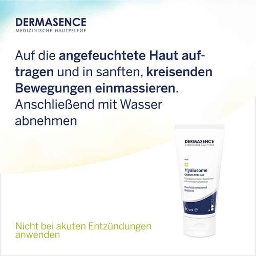 Dermasence Hyalusome Creme-Peeling - 4