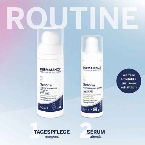 Dermasence Seborra leichte Tagespflege Creme LSF 30 - 6