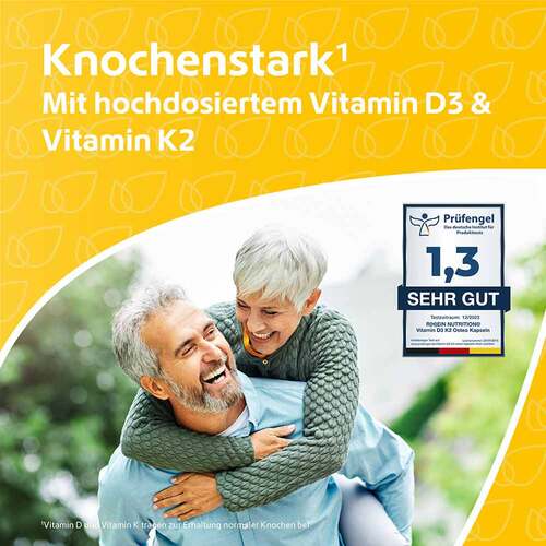 Vitamin D3 + K2 Osteo 2.000 I.E. Vit.D3 + 80 µg K2 Kps - 2