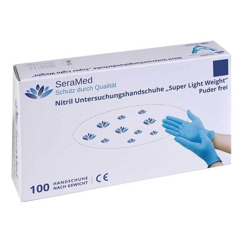 Seramed Nitril Handschuhe puderfrei Größe S - 1
