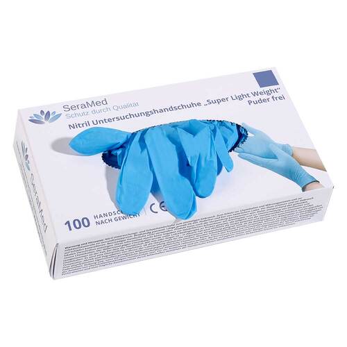 Seramed Nitril Handschuhe puderfrei Größe S - 3